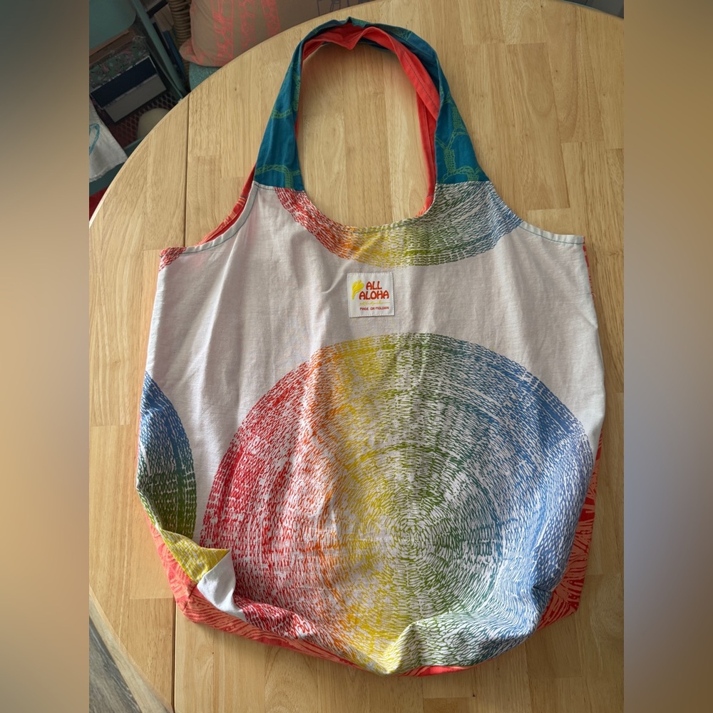 NWOT RARE Kealopiko Anuenue Tote